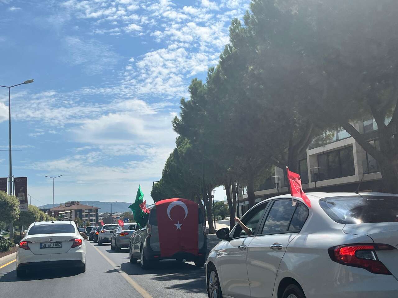 MHP’nin Muğla Konvoyu Menteşe Sokaklarına Taştı 1